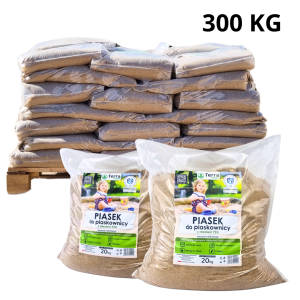 TERRA 300 kg - PIASEK DO PIASKOWNICY (15x20 kg)