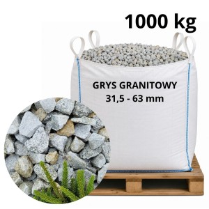 TERRA GRYS GRANITOWY 31,5-63MM 1000 kg BIG BAG